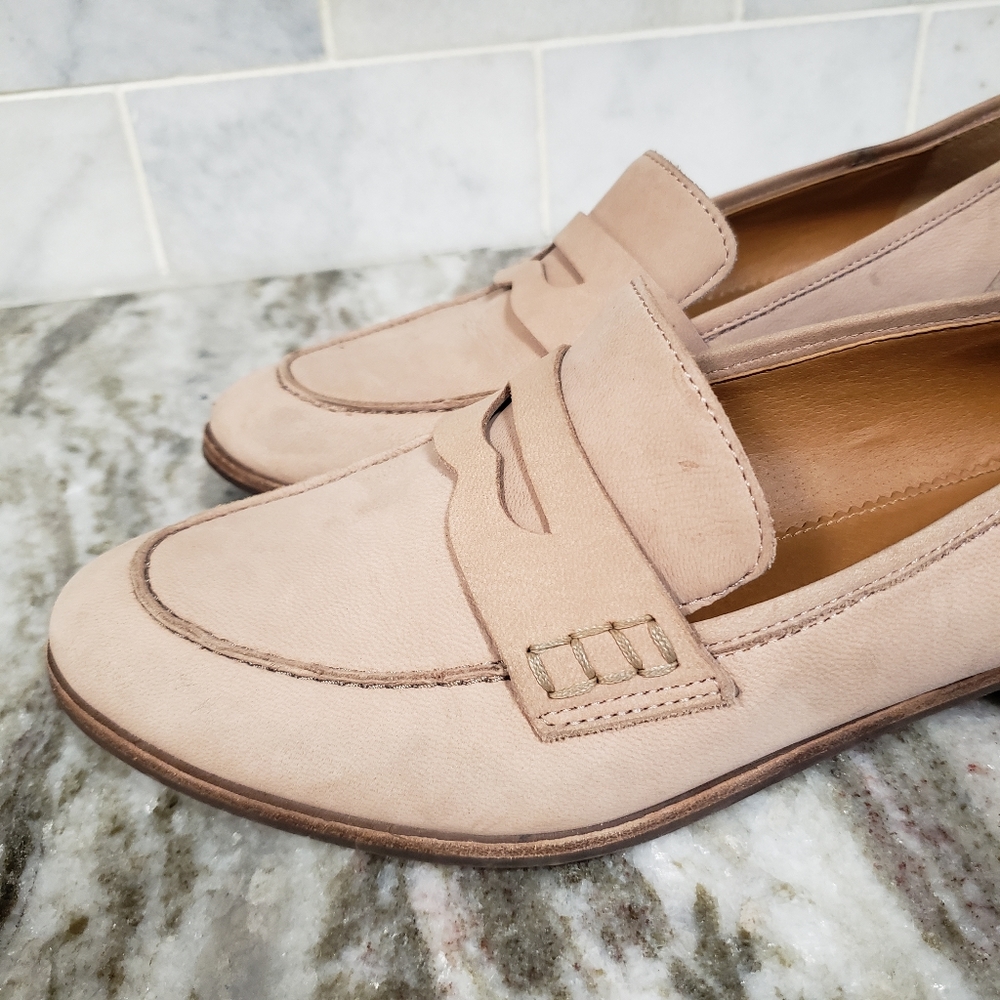 Franco Sarto | Genuine Leather Flats Loafers 7.5 - Picture 10 of 16